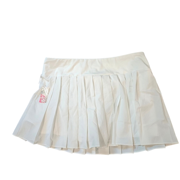 Tommy Bahama Active Pleated White Tennis Golf Skirt Womens NEW - Picture 5 of 6